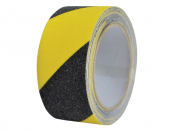 FAITHFULL FAITAPESTYB5 Anti-Slip Tape Black/Yellow 50mm x 5m