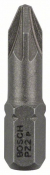 BOSCH PZ2 25mm SCREWDRIVER BIT EXTRA HARD 2607001560 EACH