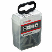 BOSCH 2608522187 PZ2 POZI SCREWDRIVER BIT TIC TAC BOX 25