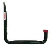 190mm TUBULAR HOOK WITH RED VINYL HOOK HQYYH10354  EACH
