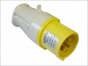 Faithfull FPPPLUG110 Yellow Plug 16 Amp 110 Volt