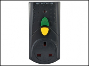 Faithfull FPPRCD RCD Adaptor Circuit Breaker