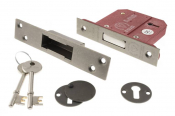 ALKDEAD5LK25DS 2.5inch Deadlock Distressed Silver
