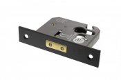 ALKDEADE25MB 2.5inch Euro Deadlock Matt Black