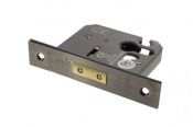 ALKDEADE3AB 3inch Euro Deadlock Antique Brass