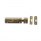 ASB4AB 4inch Surface Door Bolt Antique Brass