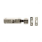 ASB4PN 4inch Surface Door Bolt Polished Nickel