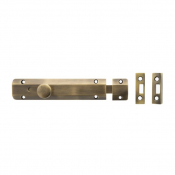 ASB6AB 6inch Surface Door Bolt Antique Brass