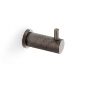 AW775DBZPVD Brunel Knurled Coat Hook Dark Bronze PVD