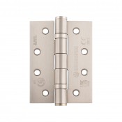 EUROSPEC HIN1433/11SN GRADE 11 BALL BEARING HINGE102X76 SATIN NICKEL PAIR