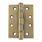 4inch Antique Brass Ball Bearing Hinge (Pair)