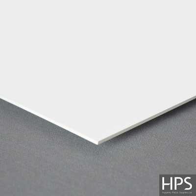 POLYPROP WHITE 3mm 1220 X 2440 fire class 4
