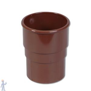 PIPE SOCKET HALF ROUND BROWN RS1 EACH