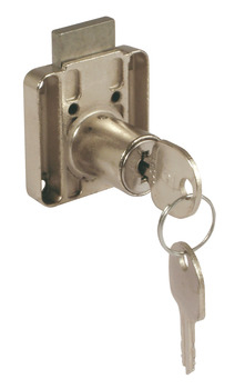 HAFELE RIM LOCK 18mm CYLINDER DRAWER LOCK 232.04.220 CHROME