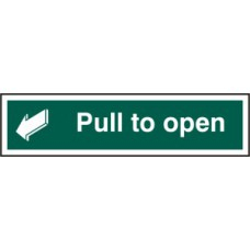 PULL TO OPEN RPVC 300mm x 75mm