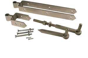 FIELD GATE HINGE SET GALV 600mm  131/PP19