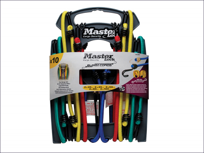 MASTERLOCK MLK3043E TWIN WIRE BUNGEE ORGANISER 10 Piece
