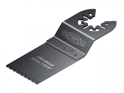 FAITHFULL FLUSH CUT WOOD BLADE 34mm (FAIMFW34)