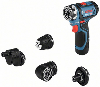 BOSCH GSR12V-15FC DRILL DRIVER SET 06019F6070(2X2.0AH,L-BOXX)