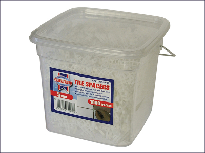FAITHFULL FAITLSP51000 TILE SPACER LONG LEG 5mm 1000 TUB