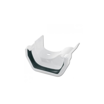 RDS4 TO CAST IRON GUTTER ADAPTER WHITE LEFT HAND