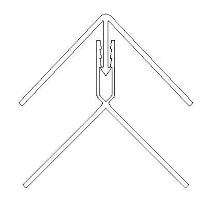 Floplast CT5 External Corner Two Part