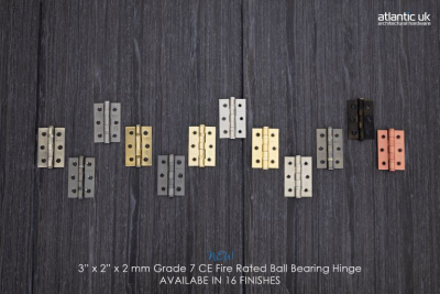 Atantic 3Inch Ball Bearing Hinge Antique Copper