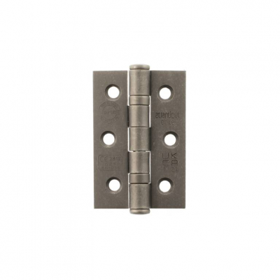 Atlantic 3Inch Ball Bearing Hinge Distressed Silver