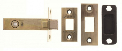 ADB4AB 4Inch Tubular Deadbolt Antique Brass