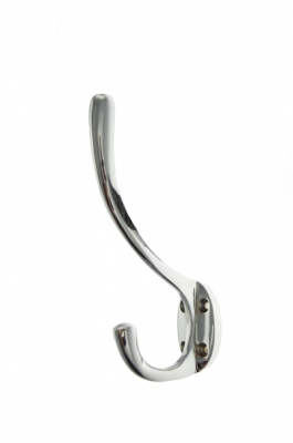 AHCHPC Traditional Hat & Coat Hook Polished Chrome