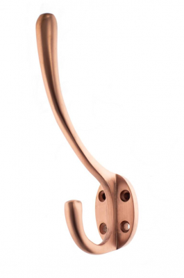AHCHUSC Traditional Hat & Coat Hook Urban Satin Copper