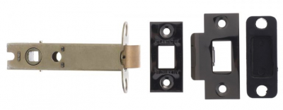 AL4BN 4Inch HD Tubular Latch Black Nickel