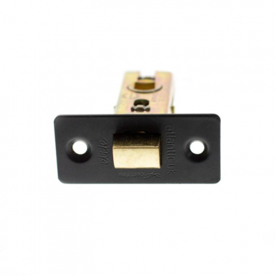 ALCE3MB 3Inch Tubular Bolt Through Latch Matt Black