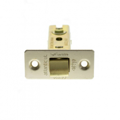 ALCE3SN 3Inch Tubular Bolt Through Latch Satin Nickel