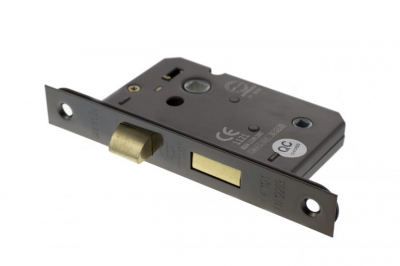 ALKBATH3BN 3Inch Bathroom Lock Black Nickel