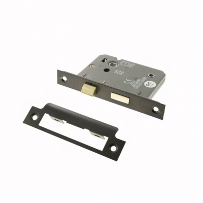 ALKBATH3UDB 3Inch Bathroom Lock Urban Dark Bronze