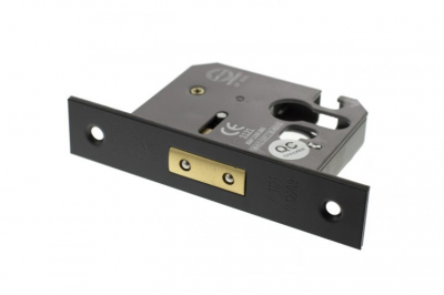 ALKDEADE3MB 3Inch Euro Deadlock Matt Black