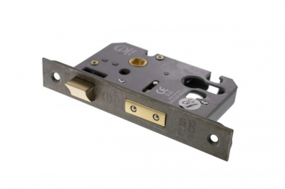 ALKSASHE25DS 2.5Inch Euro Sashlock Distressed Silver