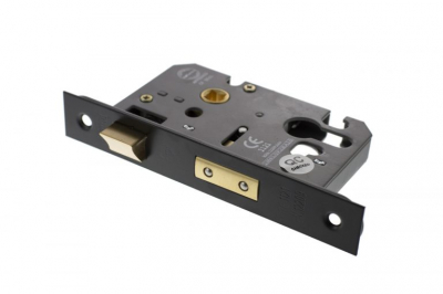 ALKSASHE25MB 2.5Inch Euro Sashlock Matt Black