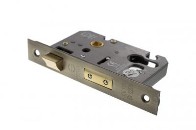 ALKSASHE3MAB 3Inch Euro Sashlock Matt Antique Brass