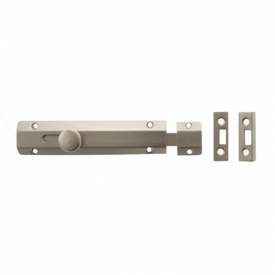 ASB6SN 6Inch Surface Door Bolt Satin Nickel
