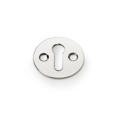 A&W Standard Profile Victorian Escutcheon Polished Nickle AW399PN