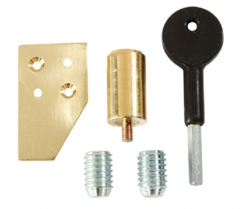 SS4910 BRASS HEAVY SASH STOP 26mm EACH