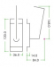 Zoo Hardware ZAA100 Facility Indicator Reversible Satin Aluminium